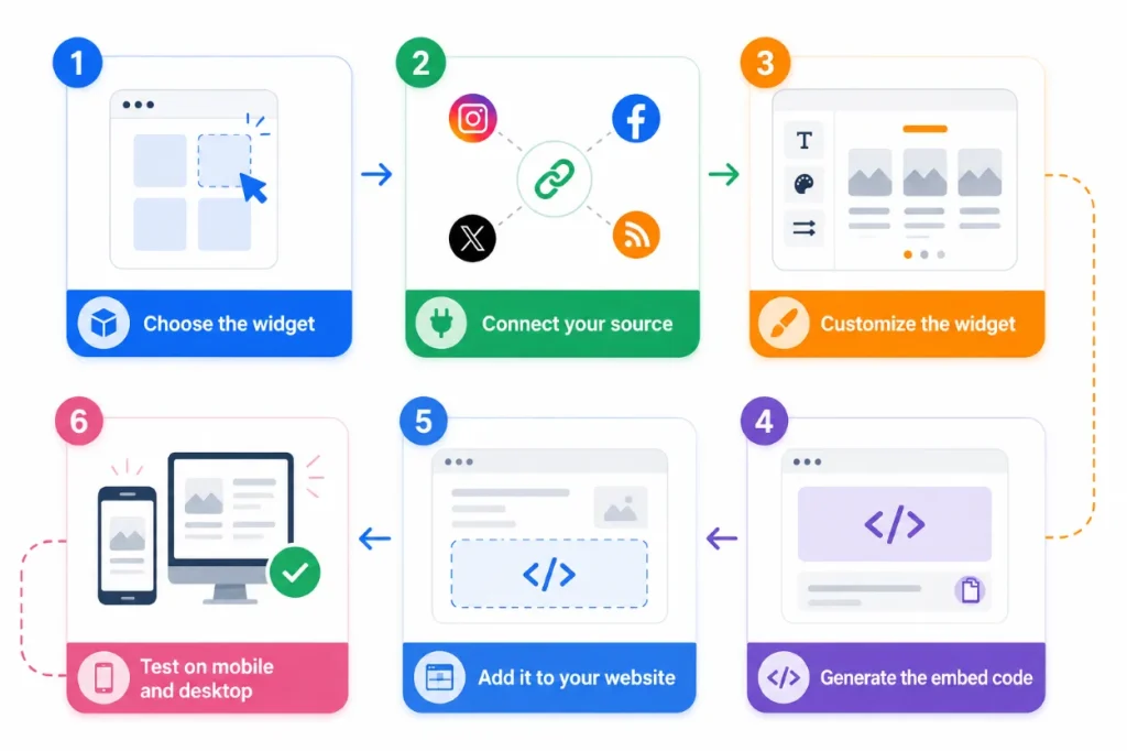 Add a Website Widget Without Coding