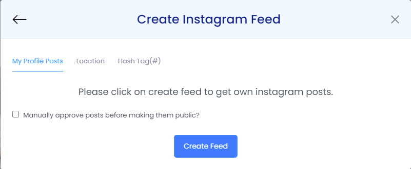 Embed instagram feeds on wix website