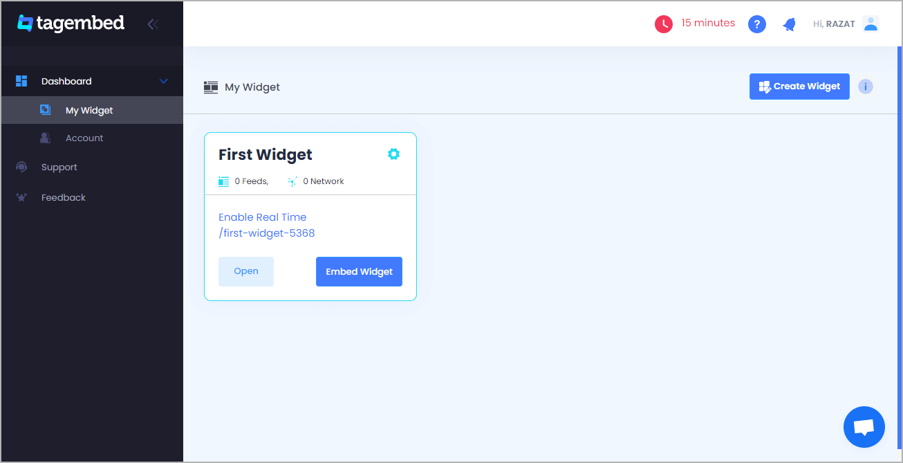 Embed Twitter Widget on Weebly Website
