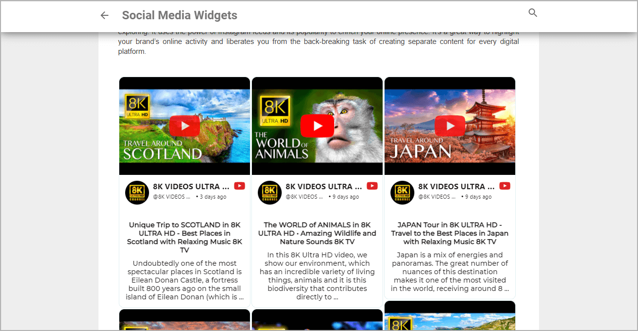 Display YouTube Playlist on Blogger Websites