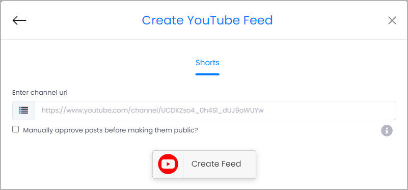 Embed YouTube Shorts