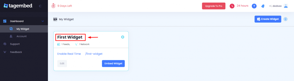 Widget