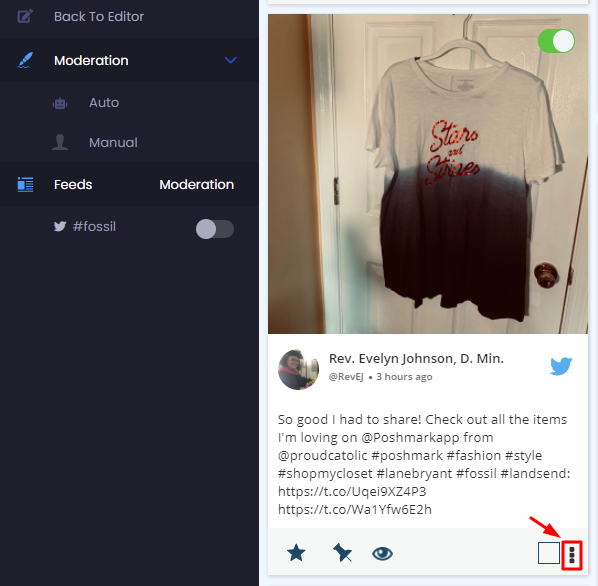 highlighted feed