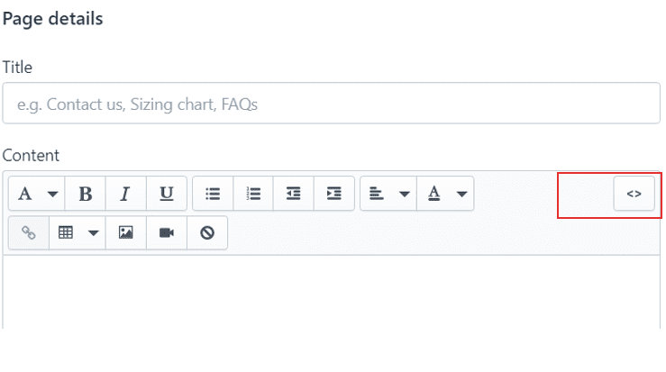 Select the HTML