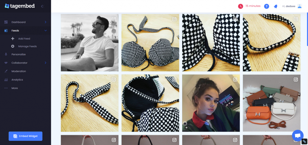 Embed Widget