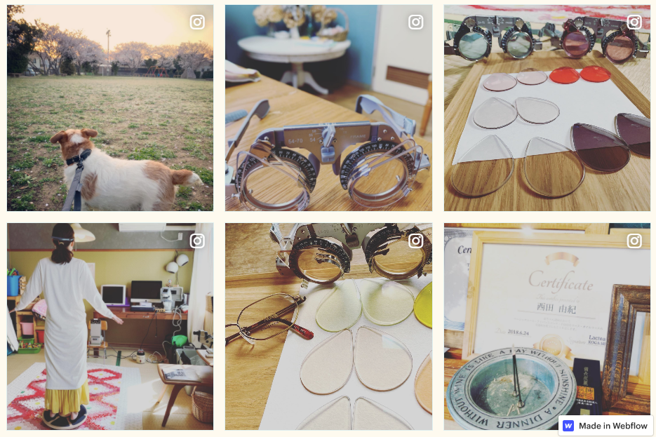 Instagram feed on webflow
