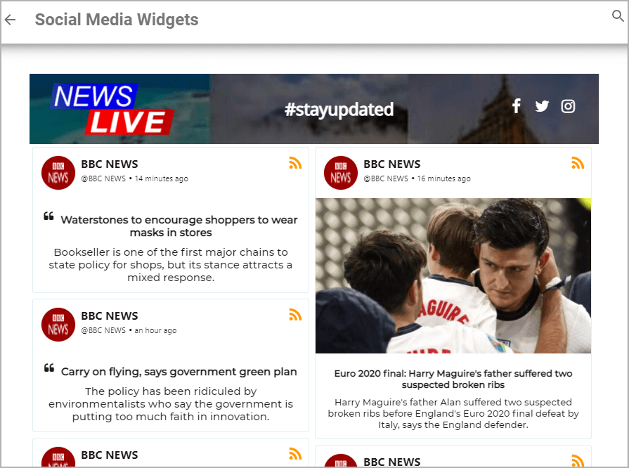 Embed RSS Feeds on Blogger