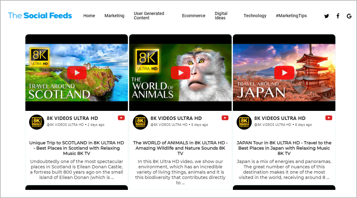 Add YouTube Playlist on WordPress website