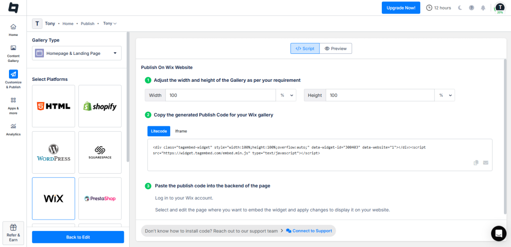 select cms