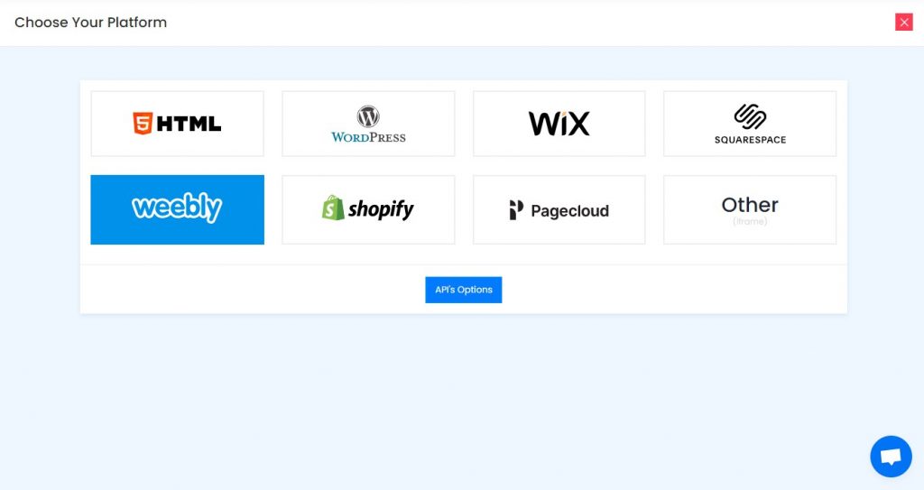 weebly platform