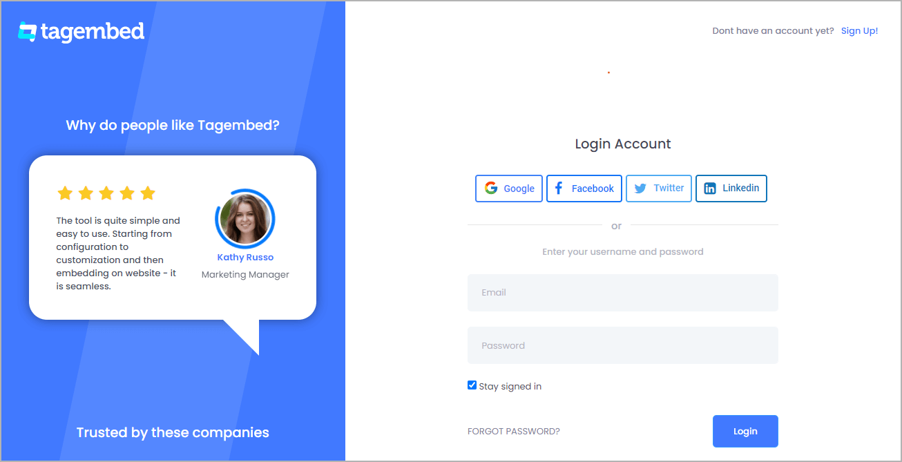 Integrate social Feeds