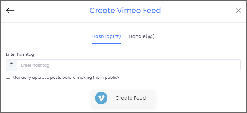create Vimeo Videos