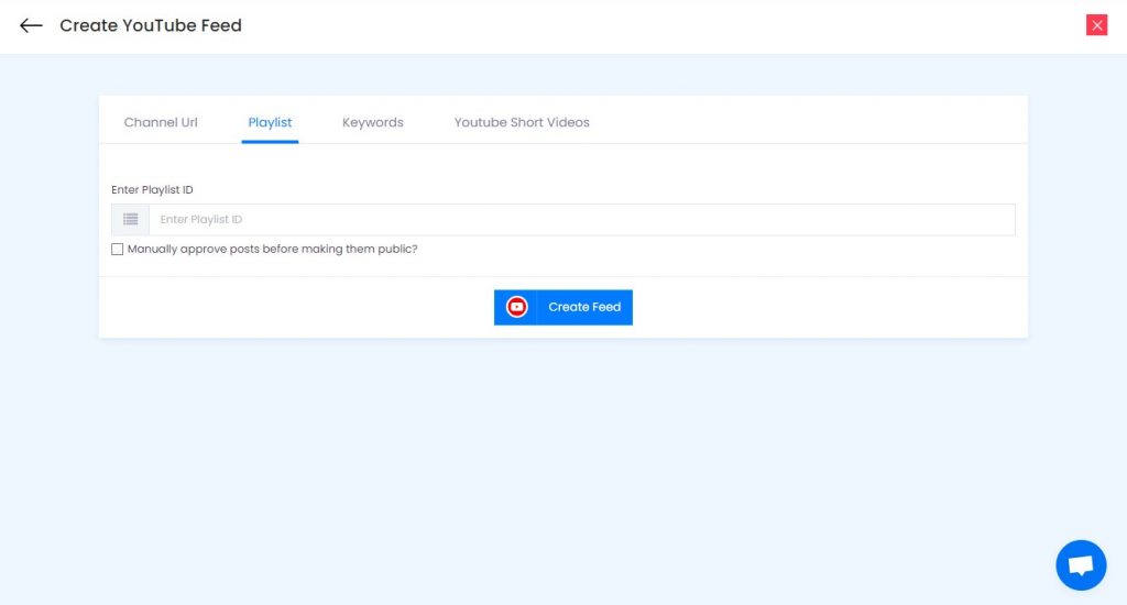 create youtube playlist