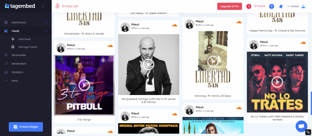 Soundcloud Player