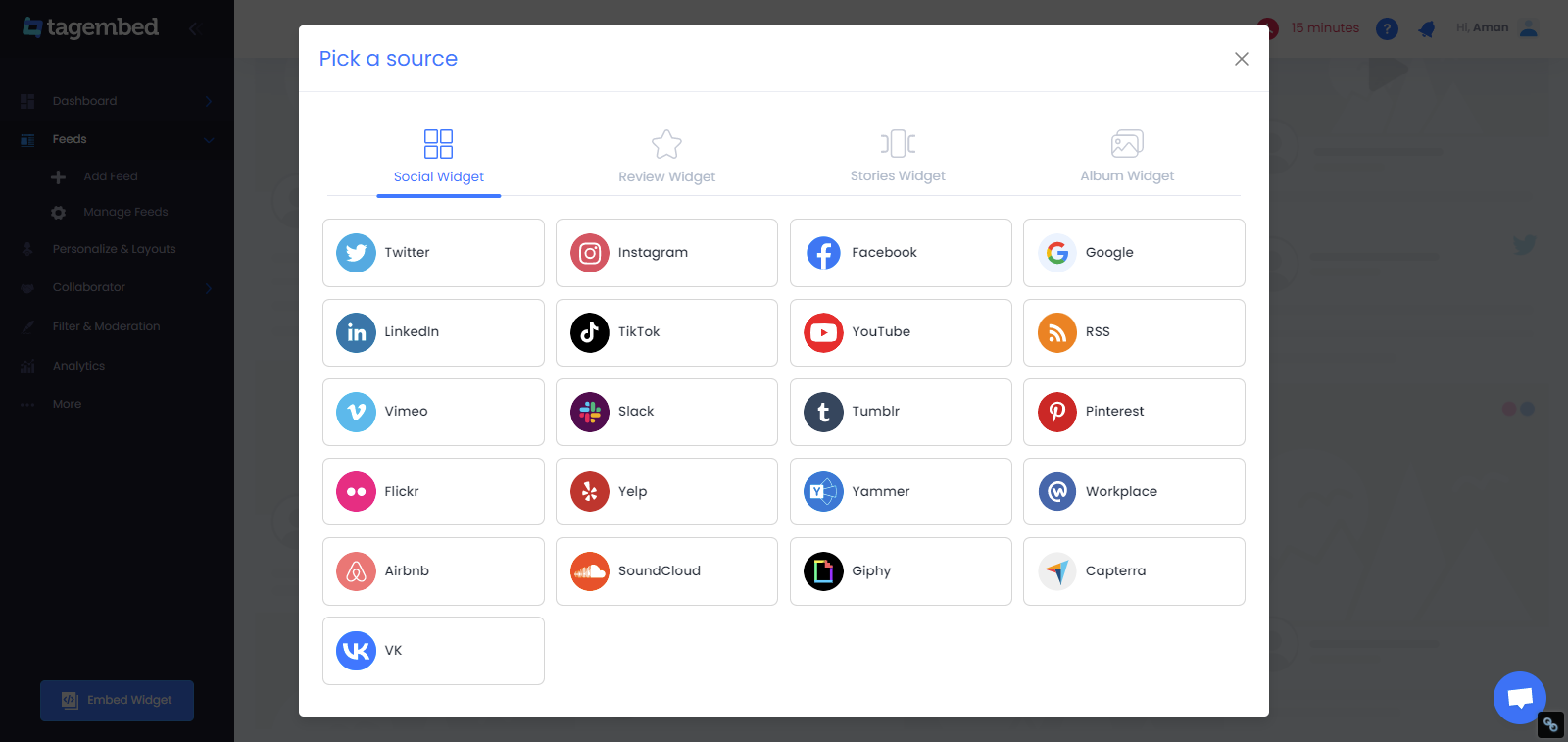 social media network