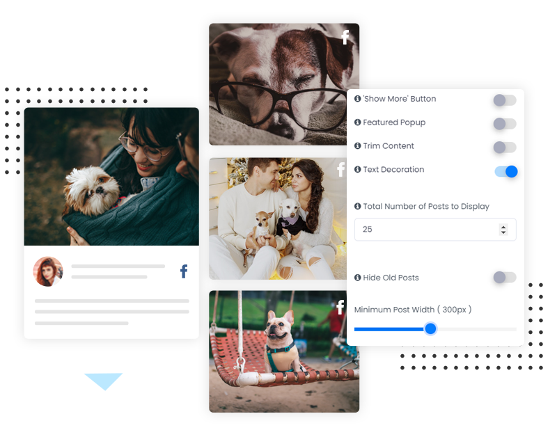 facebook-widget-on-html