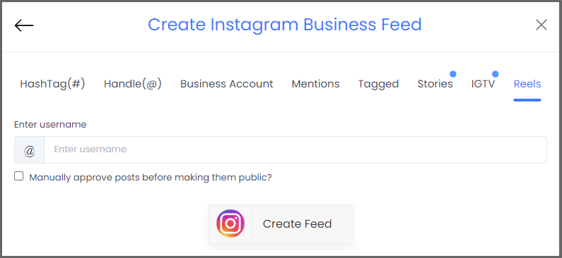 Embed Instagram Reels
