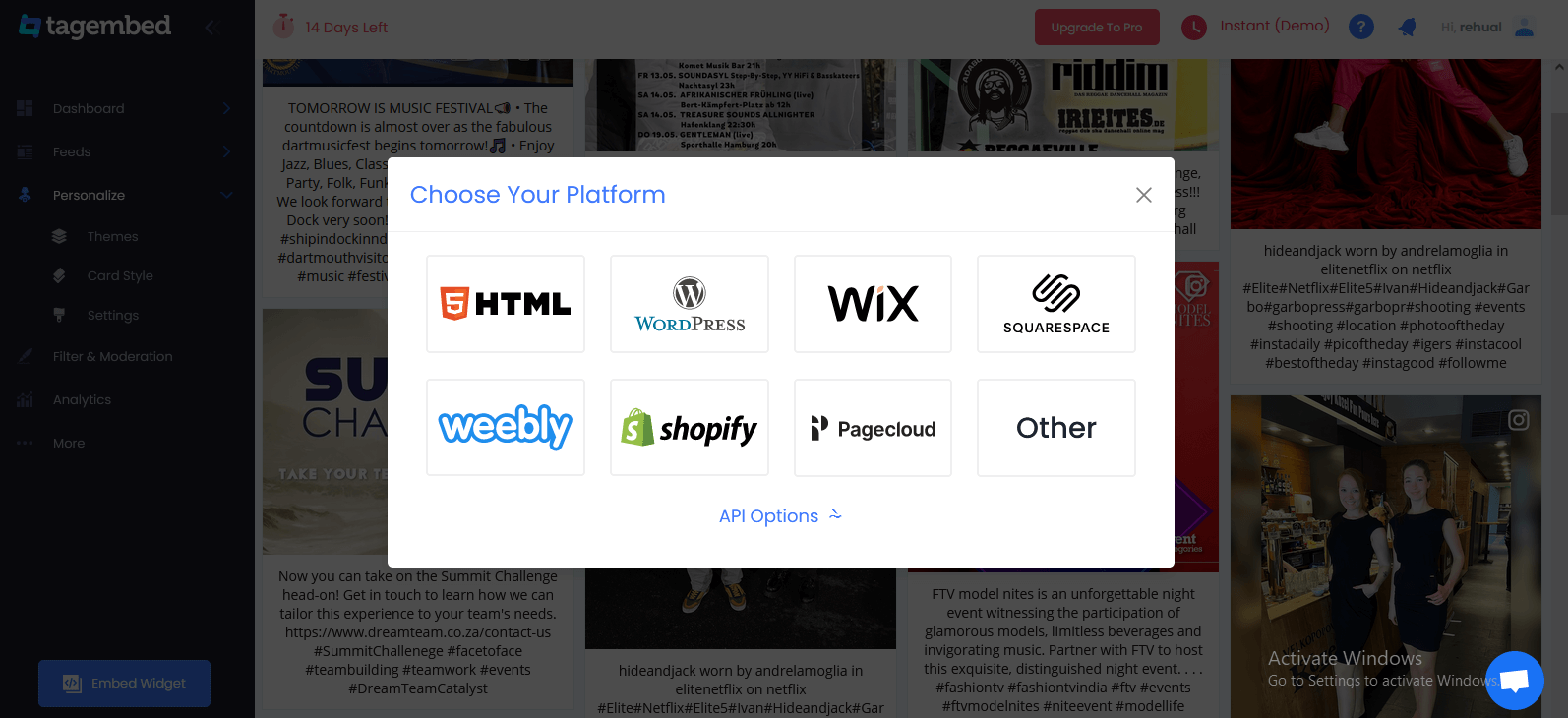 Choose Your Platform