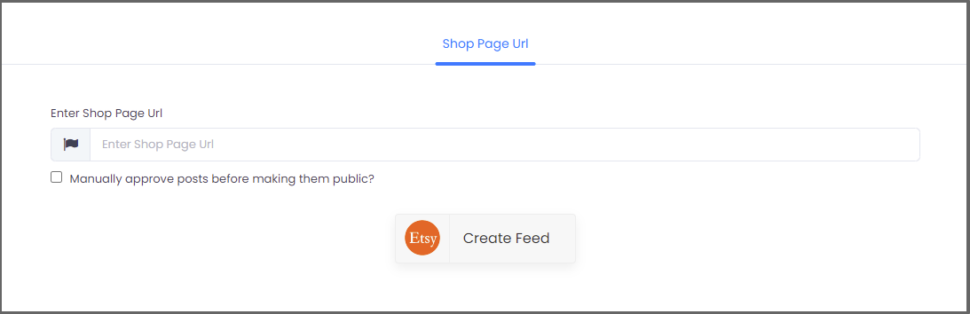 Enter Details to fetch Etsy review