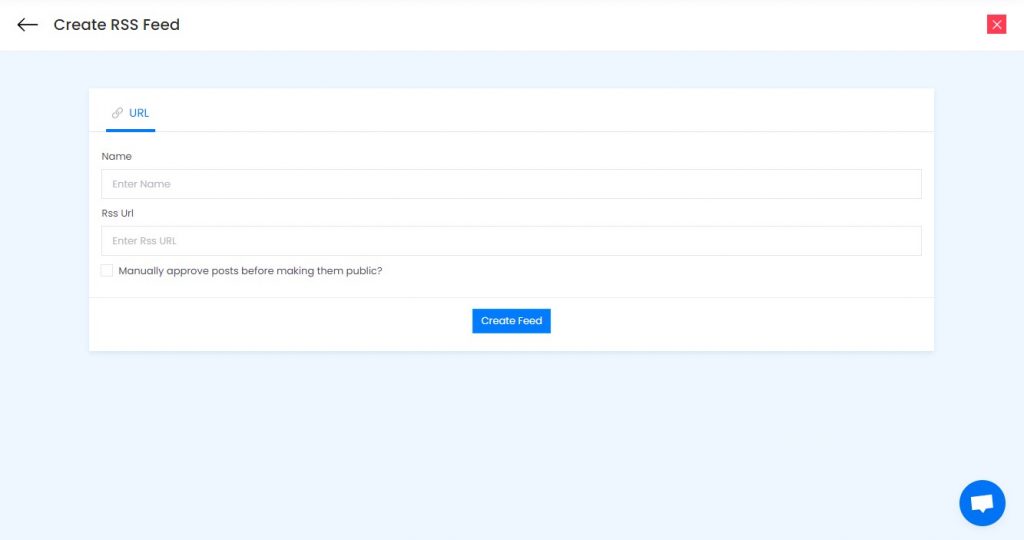 add rss feed