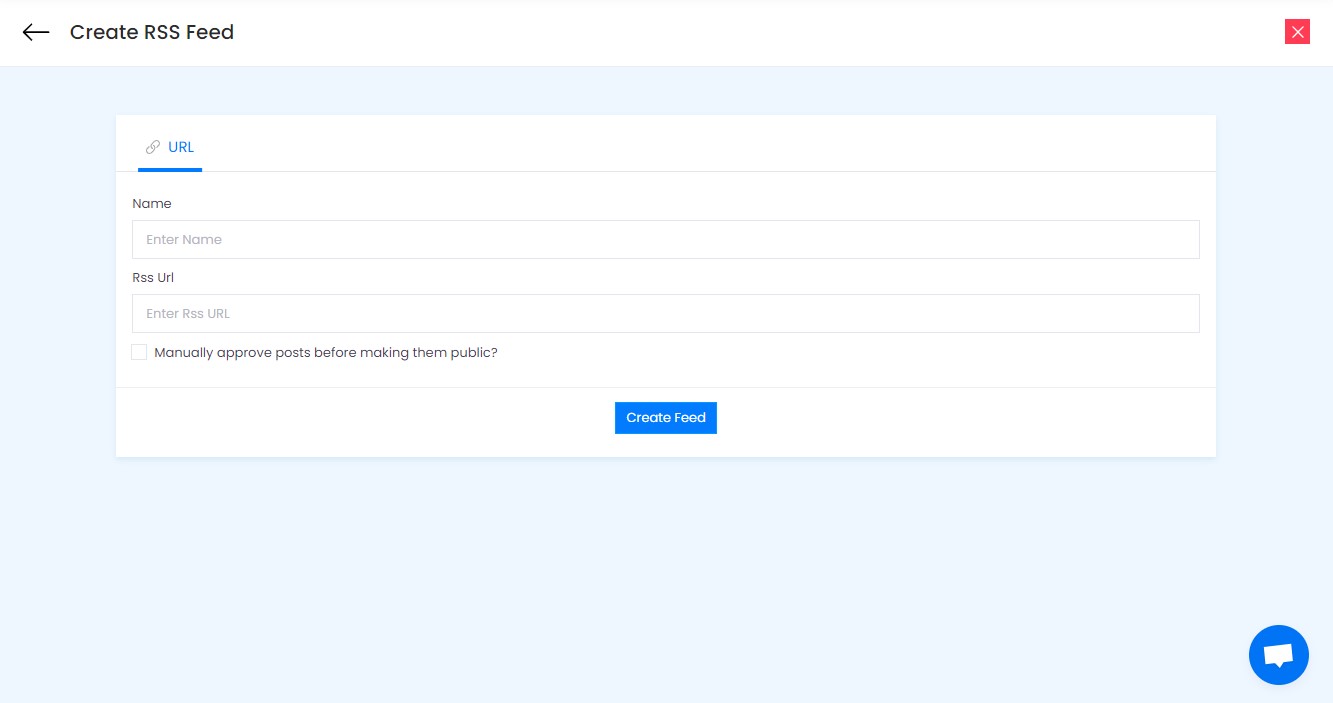 add rss feed