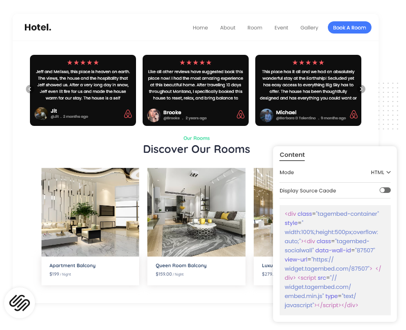 embed-airbnb-review-widget-on-squarespace