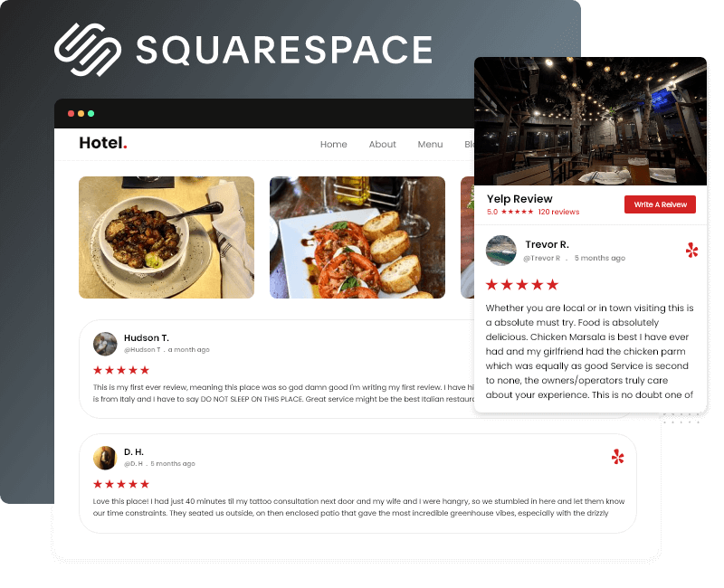 yelp-reviews-on-squarespace-website