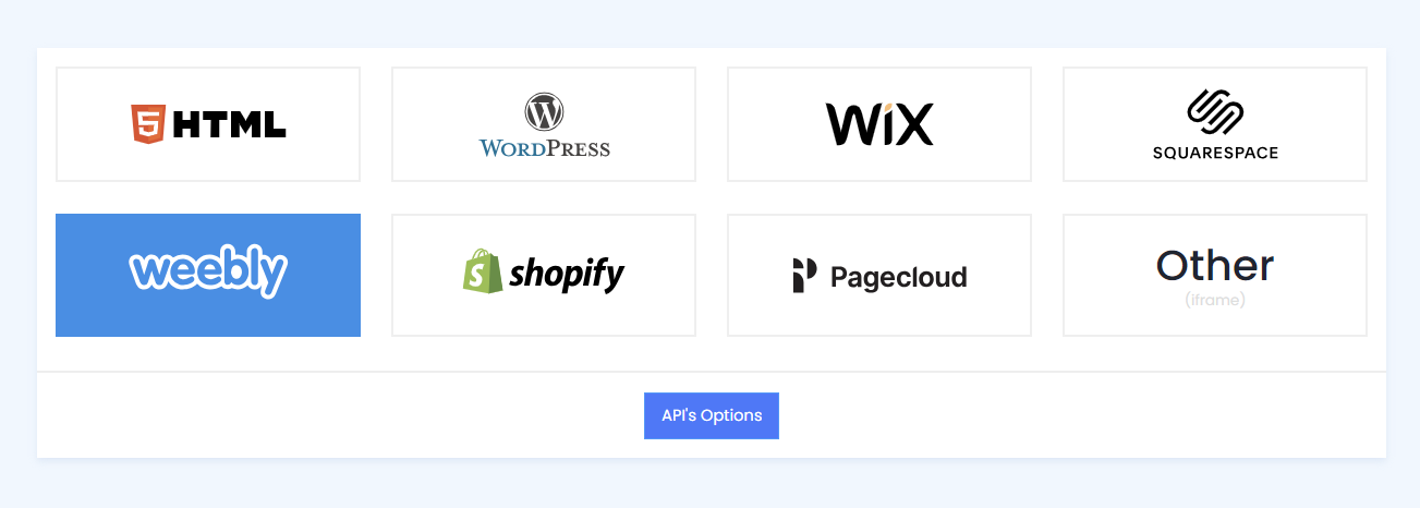 Select Weebly