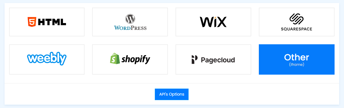 Select other