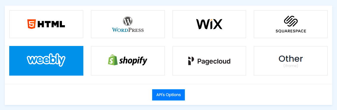 Select Weebly