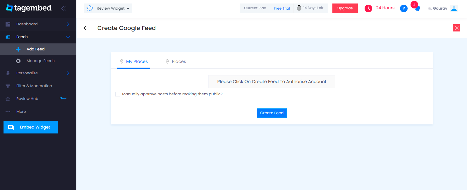 Collect reviews
