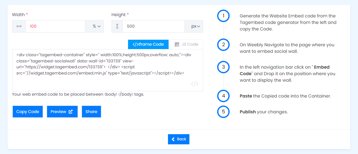 weebly code