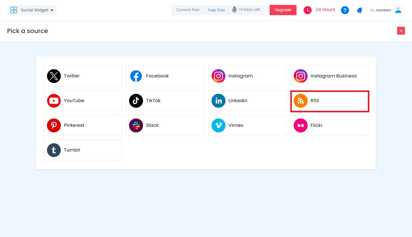 select rss