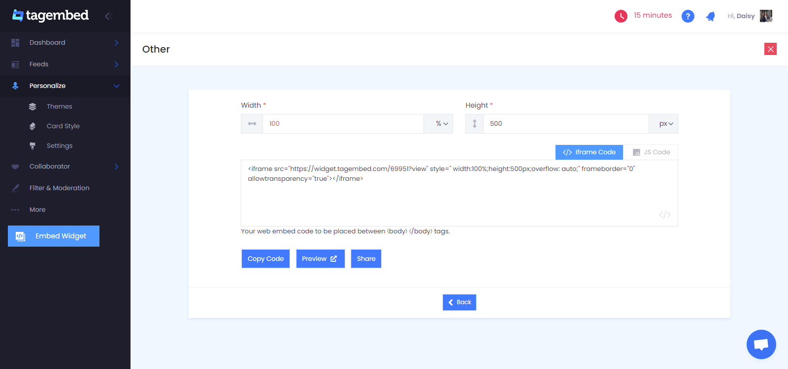 Copy code