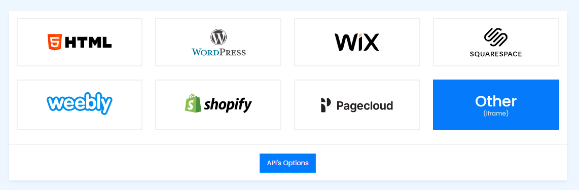 Select other for Webflow