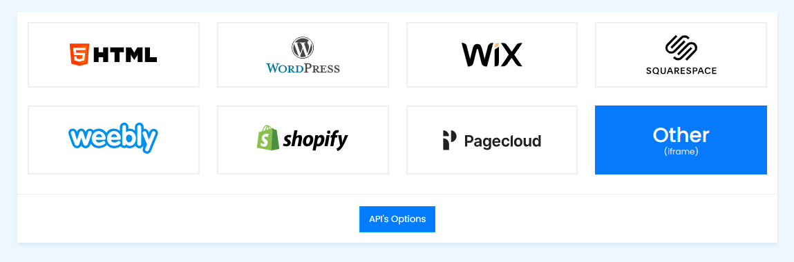 Select other