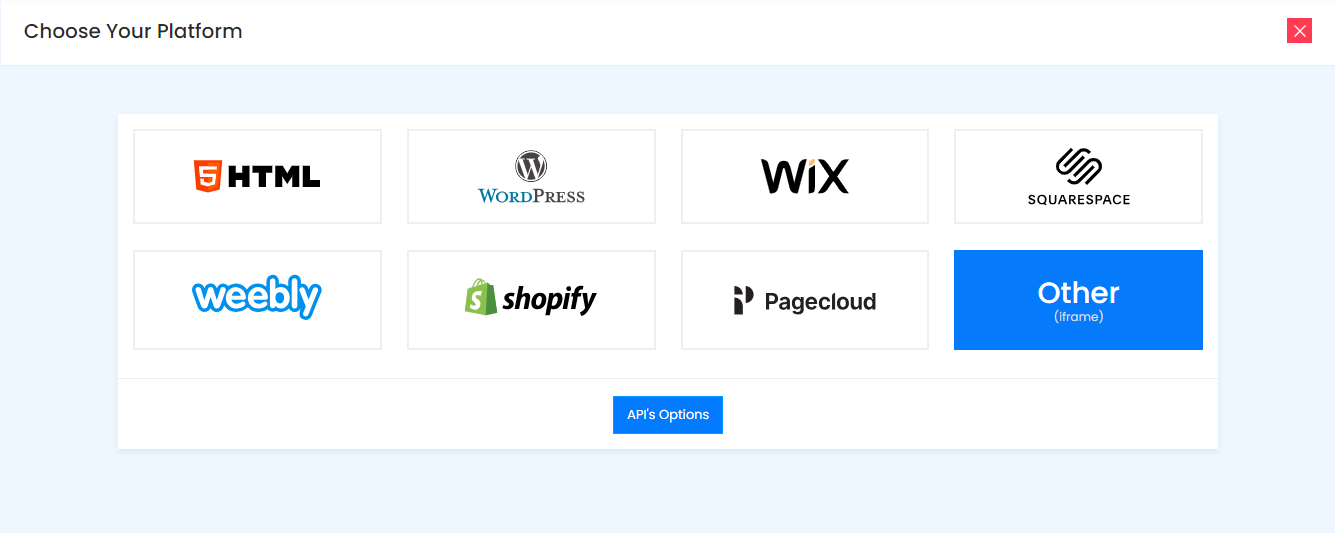 select platform