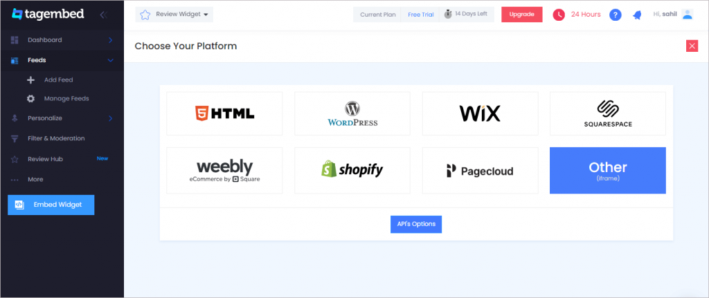 Choose your CMS platform