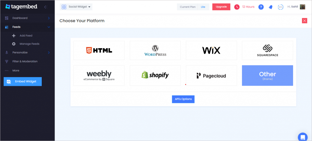 Choose your CMS platform