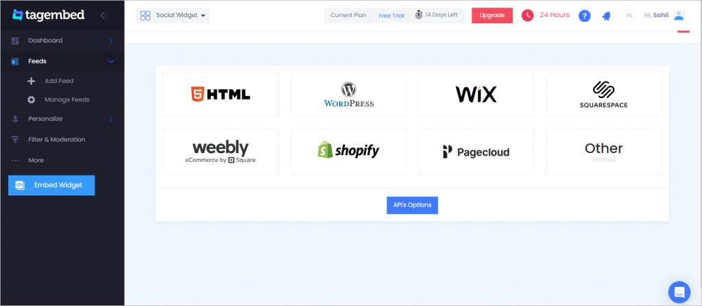 Choose CMS platform