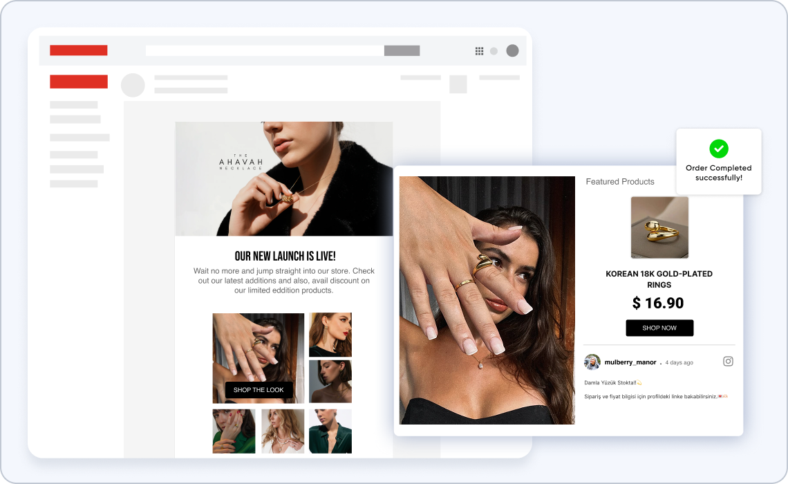 Shop Directly from the Inbox