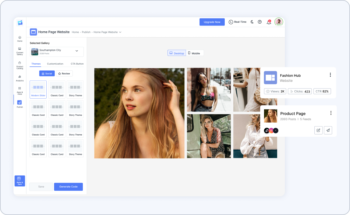 Enhance User Experience 