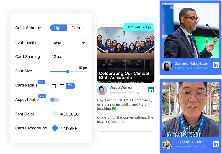 Personalize the Card