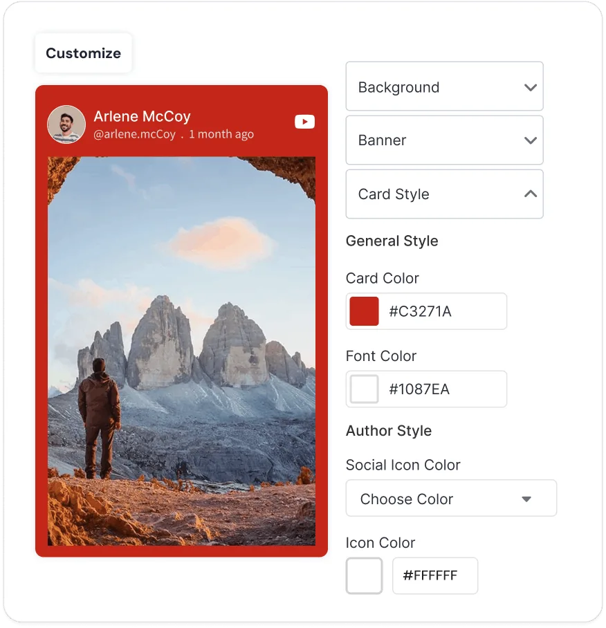 3. Customize