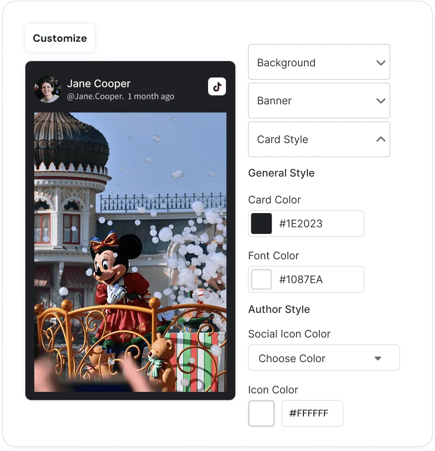 3. Customize