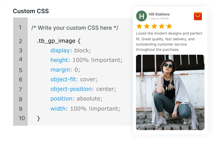 Custom CSS